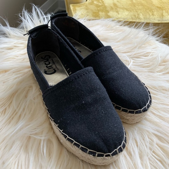 Sam Edelman Black Platform Espadrilles - Picture 2 of 4